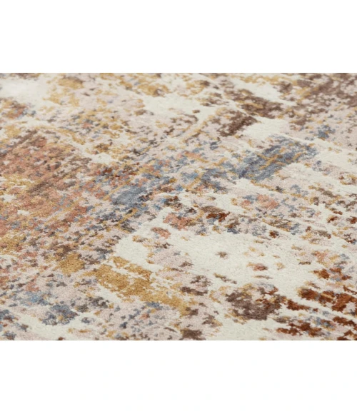 Rugs Town Lake Beige/ Multi 124730 2 ft. 6 in. X 8 ft. Rectangle Rug