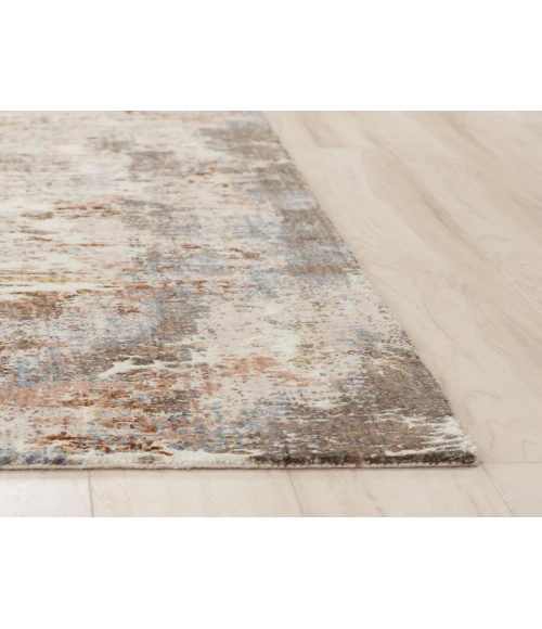 Rugs Town Lake Beige/ Multi 124730 2 ft. 6 in. X 8 ft. Rectangle Rug