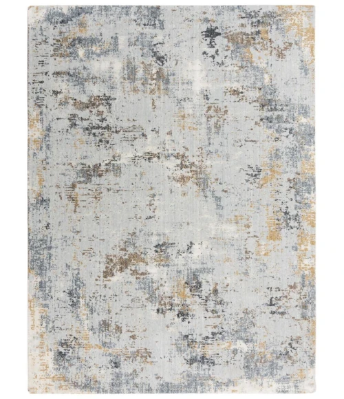 Rugs Town Lake Blue 124732 2 ft. 6 in. X 8 ft. Rectangle Rug