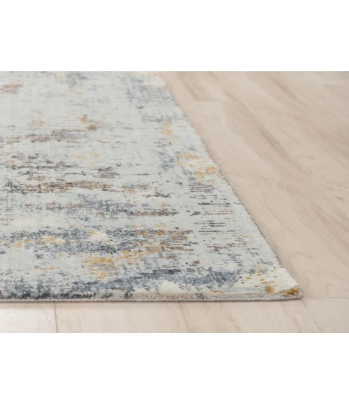 Rugs Town Lake Blue 124732 2 ft. 6 in. X 8 ft. Rectangle Rug