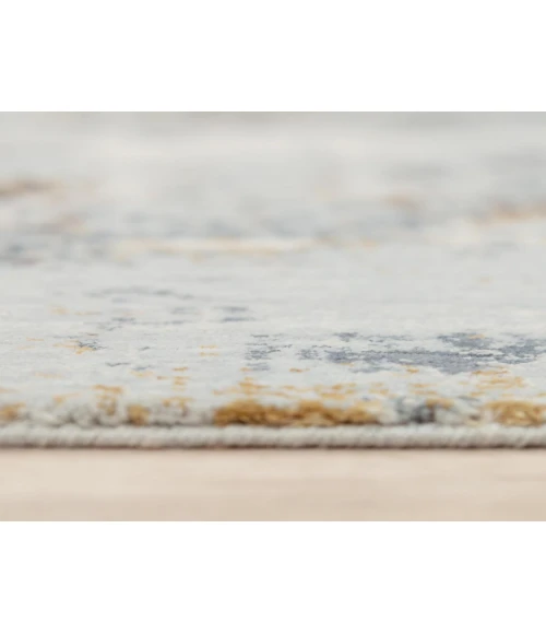 Rugs Town Lake Blue 124732 2 ft. 6 in. X 8 ft. Rectangle Rug