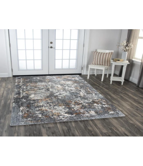 Rugs Town Lake Blue 124735 5 ft. 2 in. X 7 ft. 9 in. Rectangle Rug