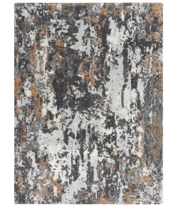 Rugs Town Lake Grey/ Multi 124736 2 ft. 6 in. X 8 ft. Rectangle Rug