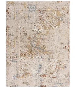 Rugs Town Lake Beige/ Multi 124737 2 ft. 6 in. X 8 ft. Rectangle Rug