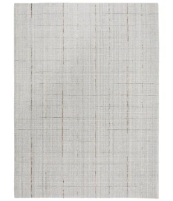 Rugs Town Chic Light Grey 125106 7 ft. 6 in. X 9 ft. 6 in. Rectangle Rug