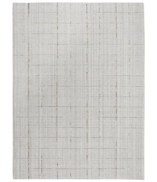 Rugs Town Chic Light Grey 125106 7 ft. 6 in. X 9 ft. 6 in. Rectangle Rug