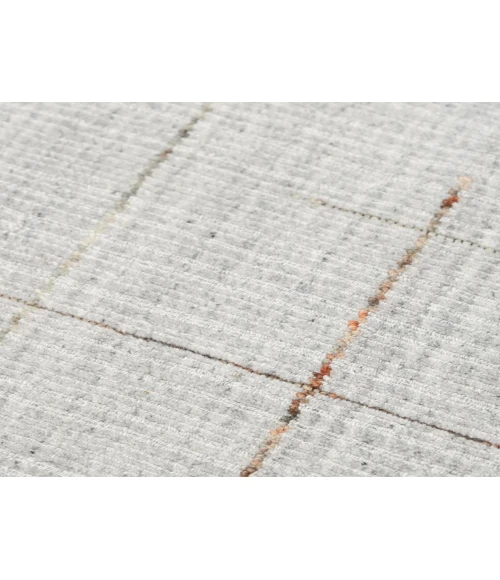 Rugs Town Chic Light Grey 125106 7 ft. 6 in. X 9 ft. 6 in. Rectangle Rug