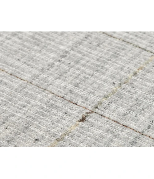 Rugs Town Chic Light Grey 125106 7 ft. 6 in. X 9 ft. 6 in. Rectangle Rug