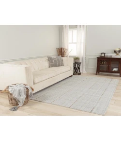 Rugs Town Chic Light Grey 125106 7 ft. 6 in. X 9 ft. 6 in. Rectangle Rug