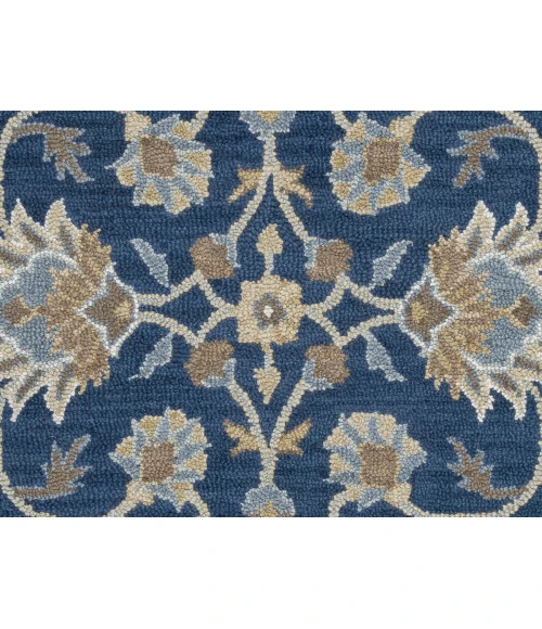Rugs Town Crypt Blue CY1004 3 ft. X 5 ft. Rectangle Rug