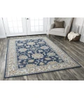Rugs Town Crypt Blue CY1004 3 ft. X 5 ft. Rectangle Rug