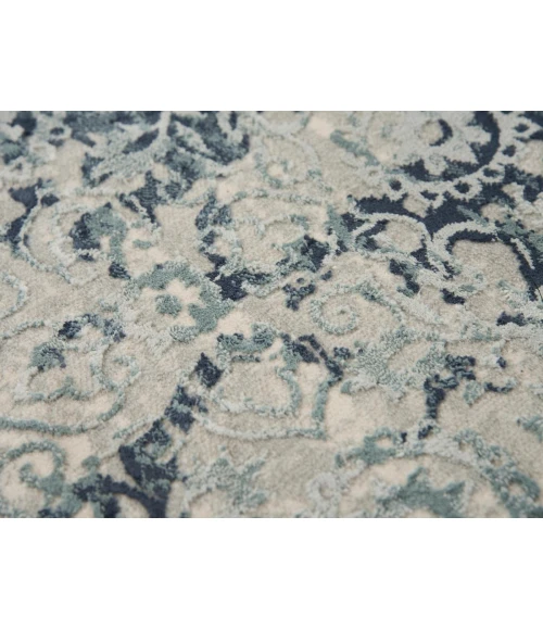 Rugs Town Glamour Teal GM1005 8 ft. 6 in. X 11 ft. 10 in. Rectangle Rug