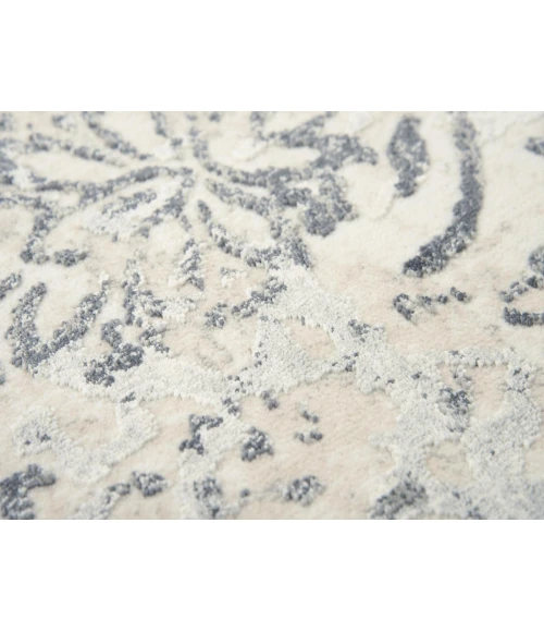 Rugs Town Glamour Grey GM1006 7 ft. 10 in. X 9 ft. 10 in. Rectangle Rug