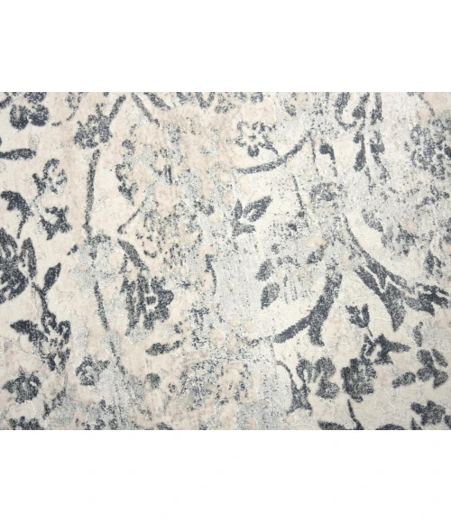 Rugs Town Glamour Grey GM1006 7 ft. 10 in. X 9 ft. 10 in. Rectangle Rug