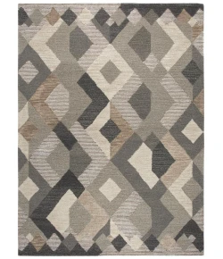 Rugs Town Geneva Brown GN1008 9 ft. X 12 ft. Rectangle Rug