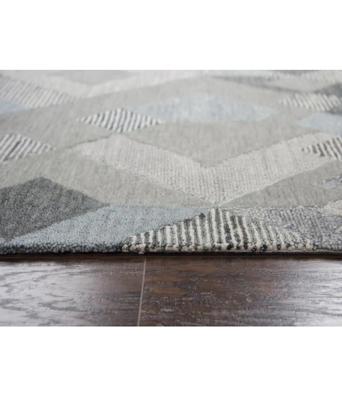 Rugs Town Geneva Grey GN1009 10 ft. X 13 ft. Rectangle Rug