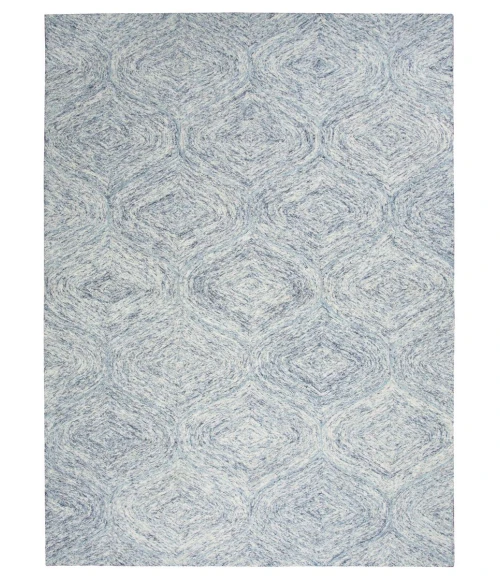 Rugs Town London Blue LD1007 9 ft. X 12 ft. Rectangle Rug