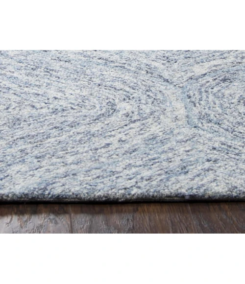 Rugs Town London Blue LD1007 2 ft. 6 in. X 8 ft. Rectangle Rug