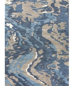 Rugs Town Lapis Blue LP1005 2 ft. 6 in. X 8 ft. Rectangle Rug