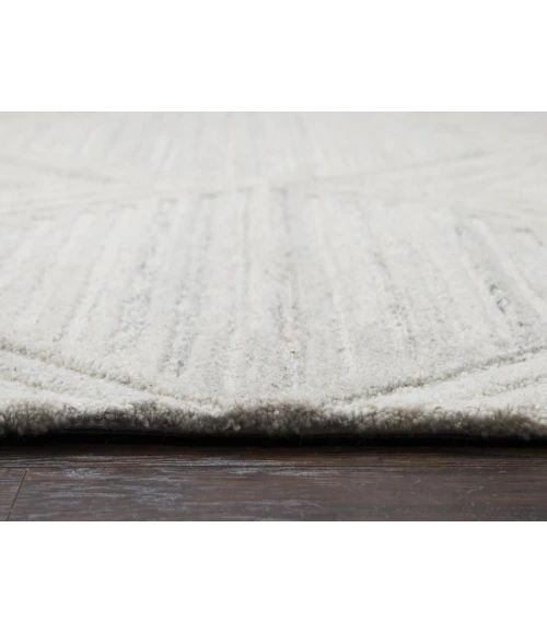 Rugs Town Makalu Ivory MK1009 5 ft. X 8 ft. Rectangle Rug