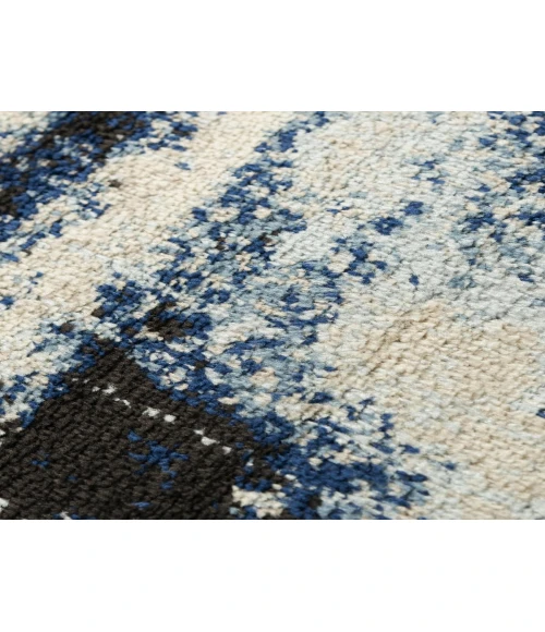 Rugs Town Mystic Blue MYT100 2 ft. 6 in. X 7 ft. 3 in. Rectangle Rug