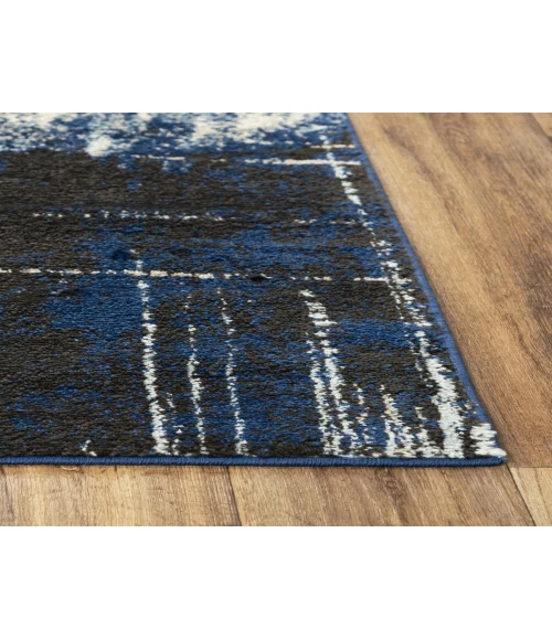 Rugs Town Mystic Blue MYT100 2 ft. 6 in. X 7 ft. 3 in. Rectangle Rug