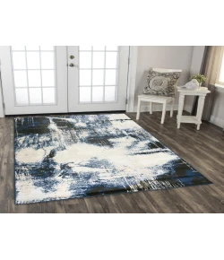 Rugs Town Mystic Blue MYT100 2 ft. 6 in. X 7 ft. 3 in. Rectangle Rug