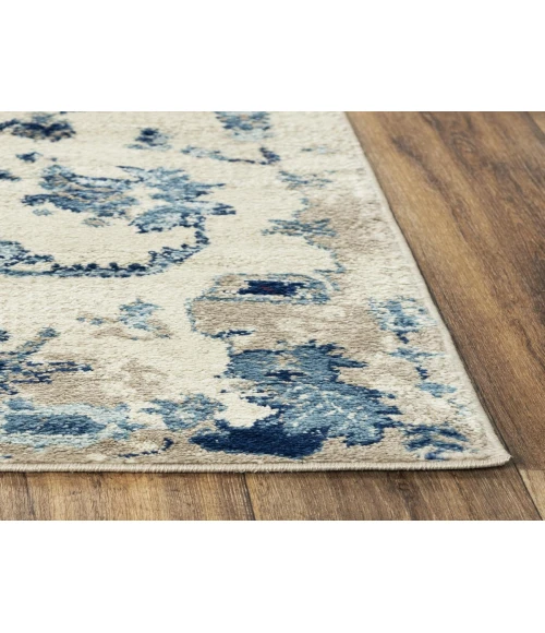 Rugs Town Mystic Light Blue MYT106 5 ft. 2 in. X 7 ft. 3 in. Rectangle Rug