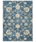 Rugs Town Napoli Blue NP1003 6 ft. 6 in. X 9 ft. 6 in. Rectangle Rug
