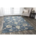 Rugs Town Napoli Blue NP1003 2 ft. 6 in. X 10 ft. Rectangle Rug