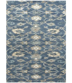 Rugs Town Napoli Blue NP1003 2 ft. 6 in. X 10 ft. Rectangle Rug