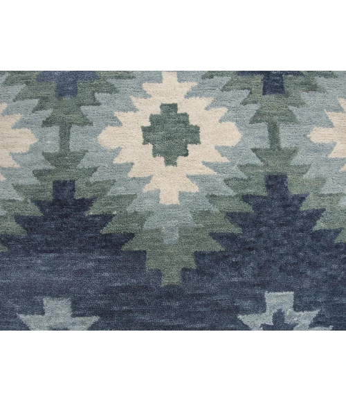 Rugs Town Napoli Blue NP1024 2 ft. 6 in. X 8 ft. Rectangle Rug