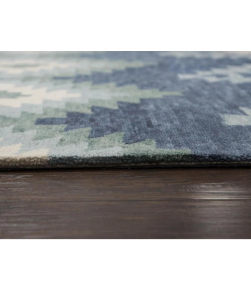 Rugs Town Napoli Blue NP1024 2 ft. 6 in. X 8 ft. Rectangle Rug