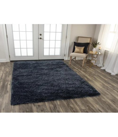 Rugs Town Oregon Charcoal OR1000 7 ft. 6 in. X 9 ft. 6 in. Rectangle Rug