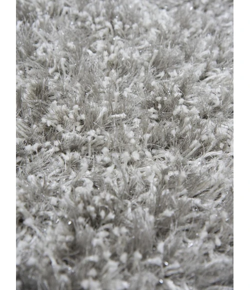 Rugs Town Pearl Light Grey PE1000 3 ft. X 3 ft. Round Rug