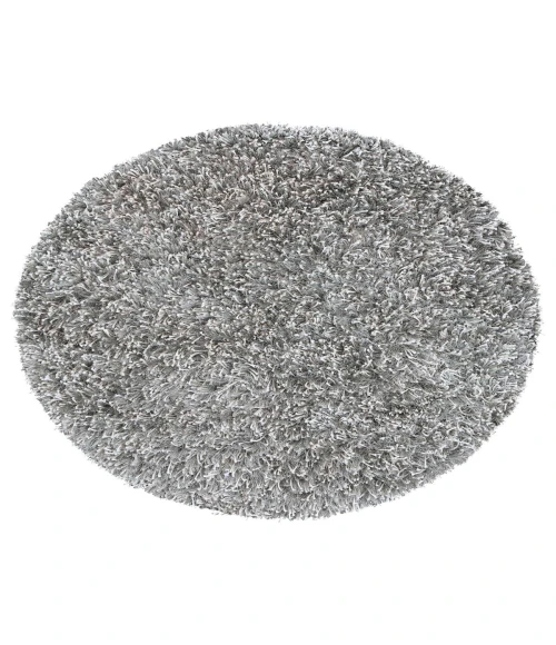 Rugs Town Pearl Light Grey PE1000 3 ft. X 3 ft. Round Rug