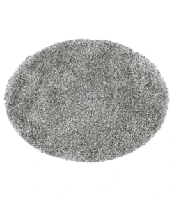 Rugs Town Pearl Grey PE1001 3 ft. X 3 ft. Round Rug