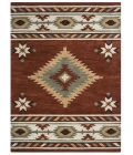 Rugs Town Ryder Rust RY1000 8 ft. X 10 ft. Rectangle Rug