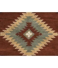 Rugs Town Ryder Rust RY1000 8 ft. X 10 ft. Rectangle Rug