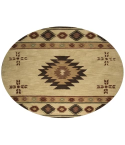Rugs Town Ryder Khaki RY1002 10 ft. X 10 ft. Round Rug