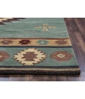 Rugs Town Ryder Grey Blue RY1003 10 ft. X 10 ft. Round Rug