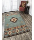 Rugs Town Ryder Grey Blue RY1003 10 ft. X 10 ft. Round Rug