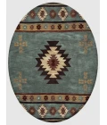 Rugs Town Ryder Grey Blue RY1003 10 ft. X 10 ft. Round Rug