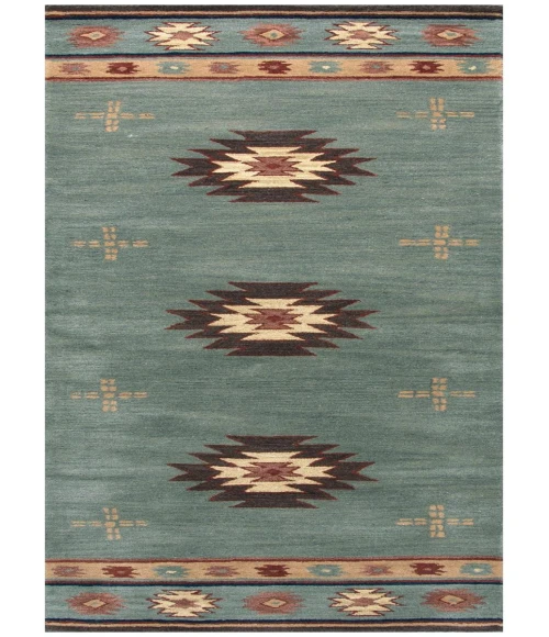 Rugs Town Ryder Grey Blue RY1003 2 ft. 6 in. X 10 ft. Rectangle Rug