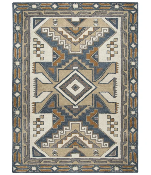 Rugs Town Ryder Grey RY1009 9 ft. X 12 ft. Rectangle Rug