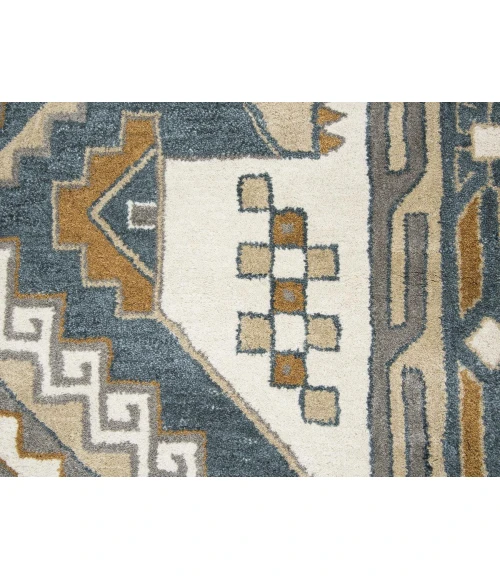 Rugs Town Ryder Grey RY1009 8 ft. X 8 ft. Round Rug