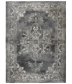 Rugs Town Swagger Grey SW1007 6 ft. 7 in. X 9 ft. 6 in. Rectangle Rug