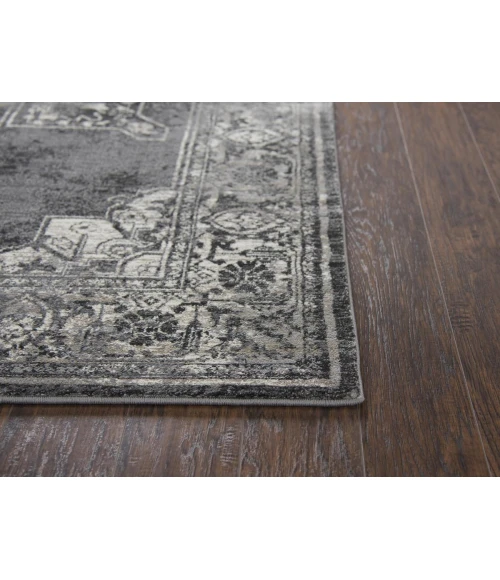 Rugs Town Swagger Grey SW1007 6 ft. 7 in. X 9 ft. 6 in. Rectangle Rug