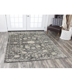 Rugs Town Swagger Grey SW1015 6 ft. 7 in. X 9 ft. 6 in. Rectangle Rug