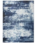 Rugs Town Swagger Blue/ Ivory SW1016 6 ft. 7 in. X 9 ft. 6 in. Rectangle Rug